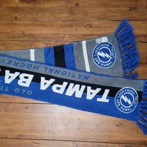 Tampa Bay Lightning 90s Old Time Hockey Club Scarf